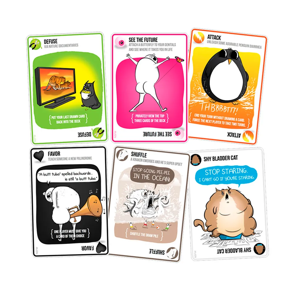 EXPLODING KITTENS MAZO NSFW - Imagen 2
