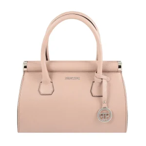 Bolso de mano de cuero Venere