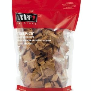 Virutas de madera Hickory para ahumar Weber (saco de 3,4 litros)