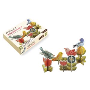 PUZZLE 3D PAJAROS MODERNOS