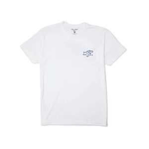 Camiseta Premium Tri Blend Tee Gyotaku Tuna White